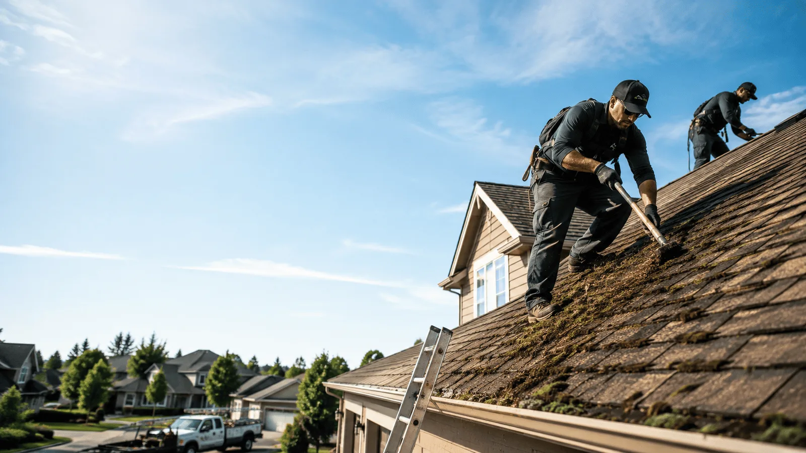 Roof Moss Removal in Stockton, UT near me